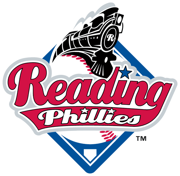 Reading Fightin Phils 1999-2007 Primary Logo iron on paper